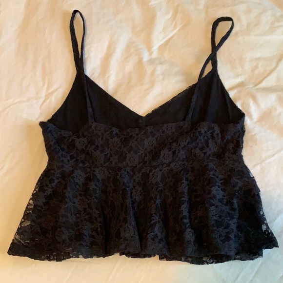 TOPSHOP beaded crop lace top - Picture 5 of 7